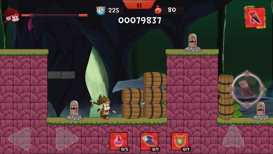 Willie the monkey king island スクリーンショット 2