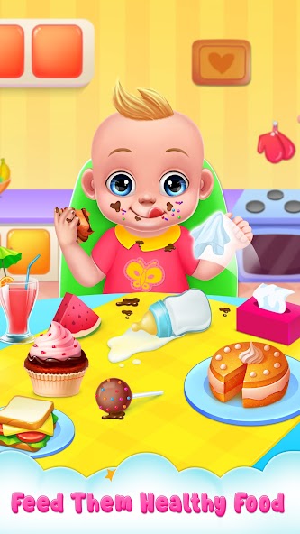 BabySitter DayCare Games Скриншот 2