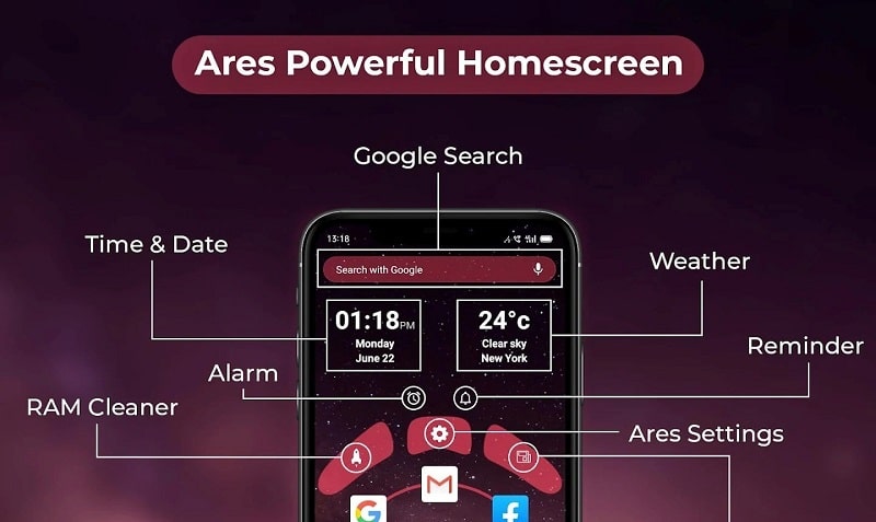 Ares Launcher Prime Tangkapan skrin 1