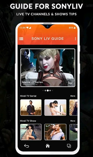 SonyLiv - Live TV Shows, Cricket & Movies Guide Schermafbeelding 2