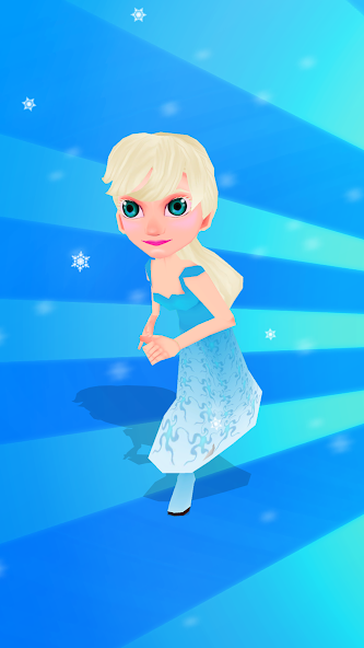 Subway Icy Princess Rush Mod Скриншот 4