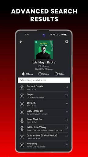 GetMp3 - Mp3 music downloader Screenshot 2
