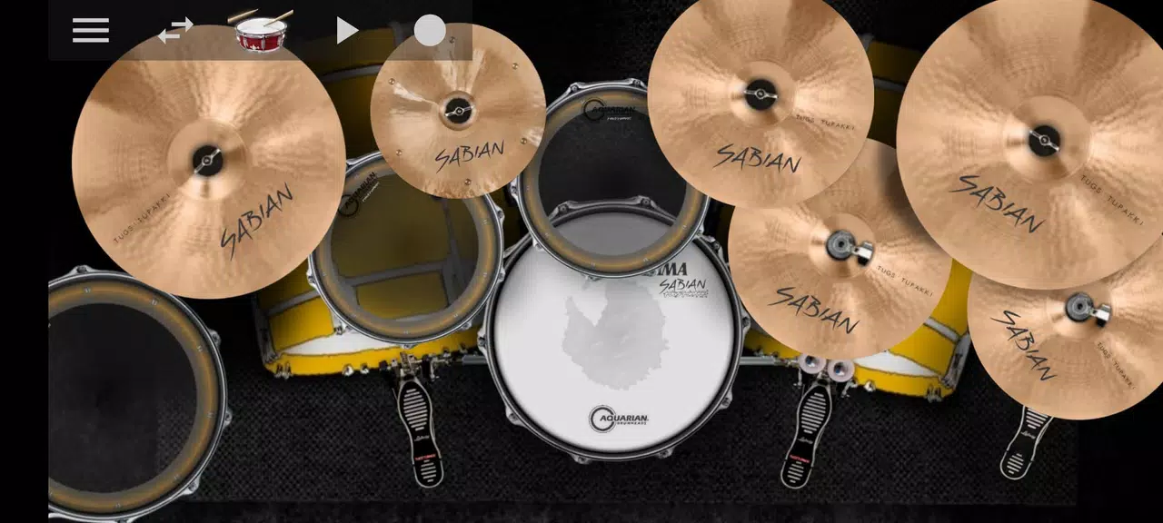 Mega Drum - Drumming App Ảnh chụp màn hình 1