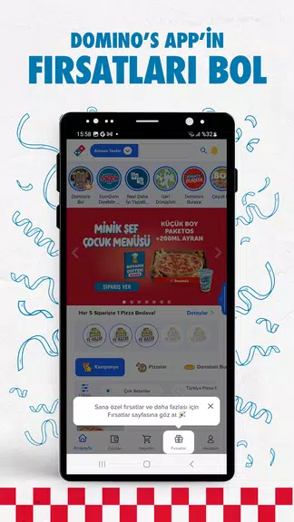 Domino’s Pizza Turkey Screenshot 1