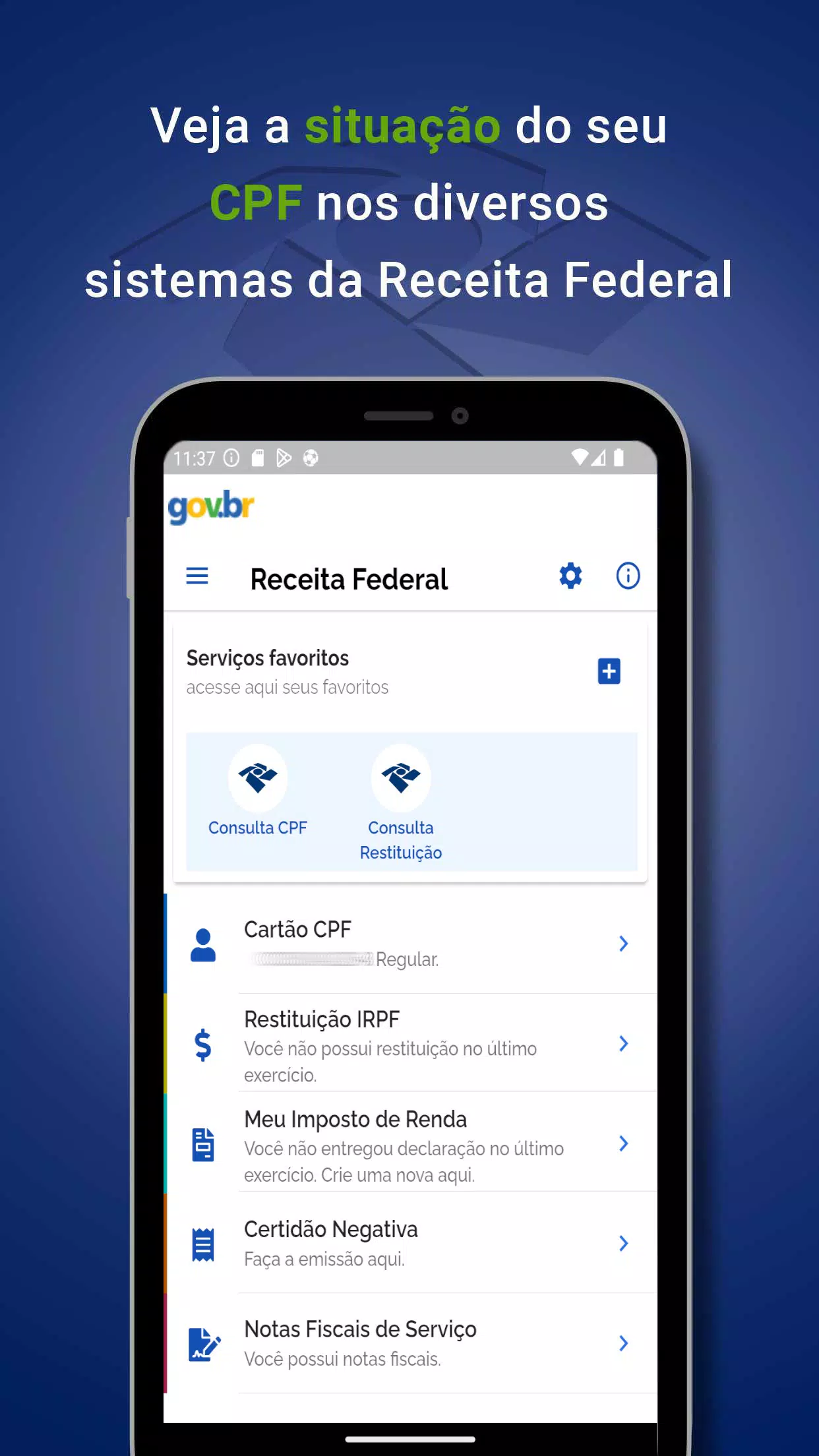 Receita Federal應用截圖第4張