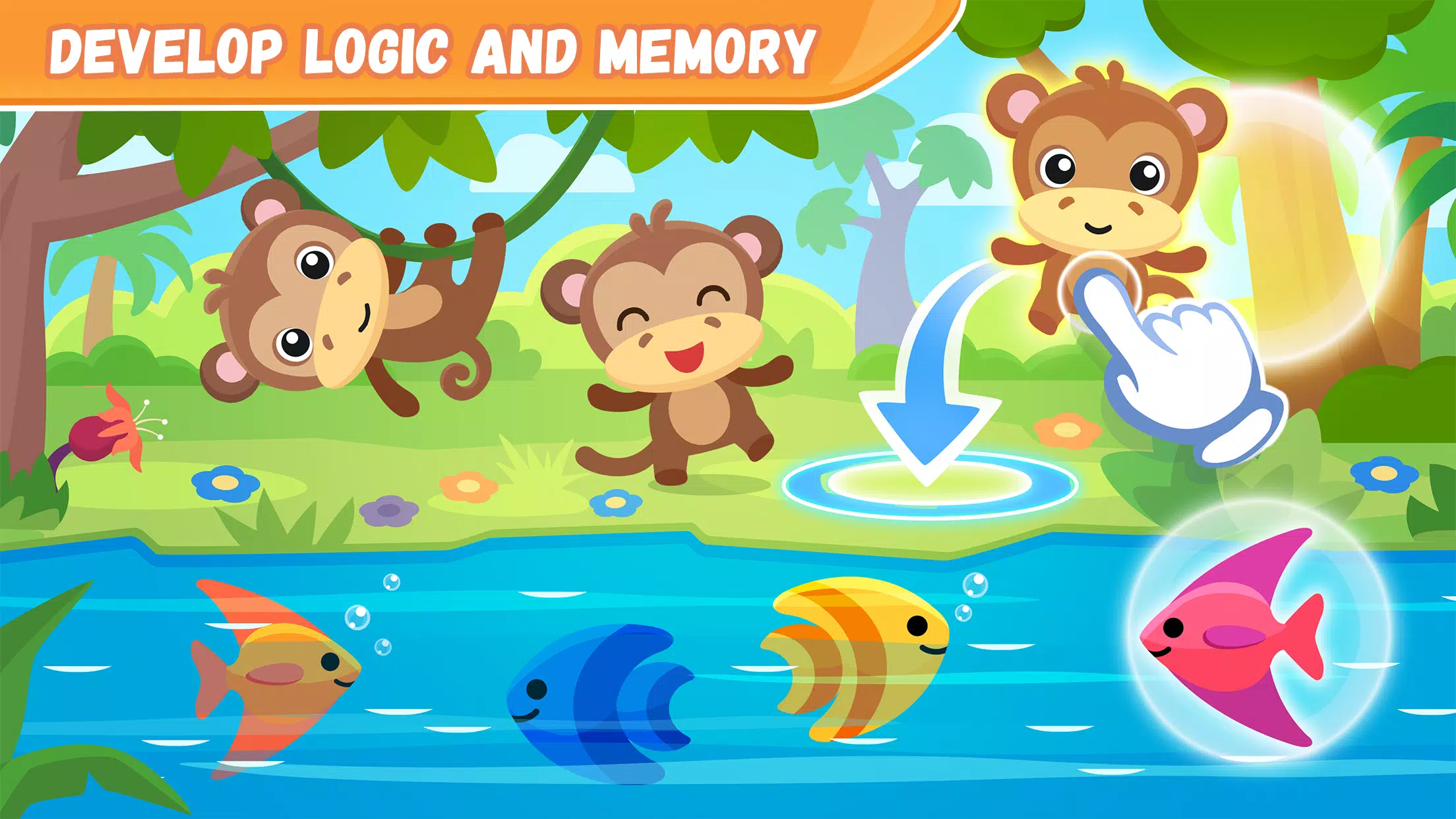 Educational games for kids 2-4 ภาพหน้าจอ 4