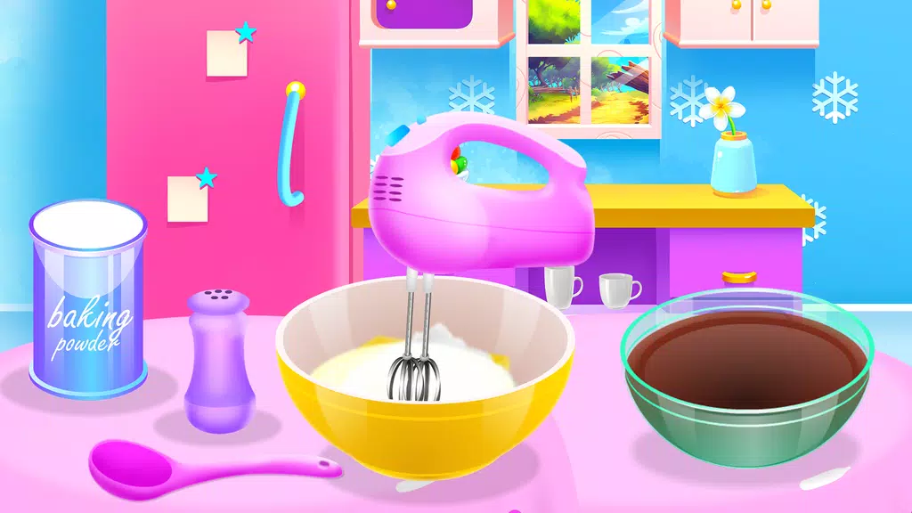 Colorful Muffins Cooking Captura de pantalla 2