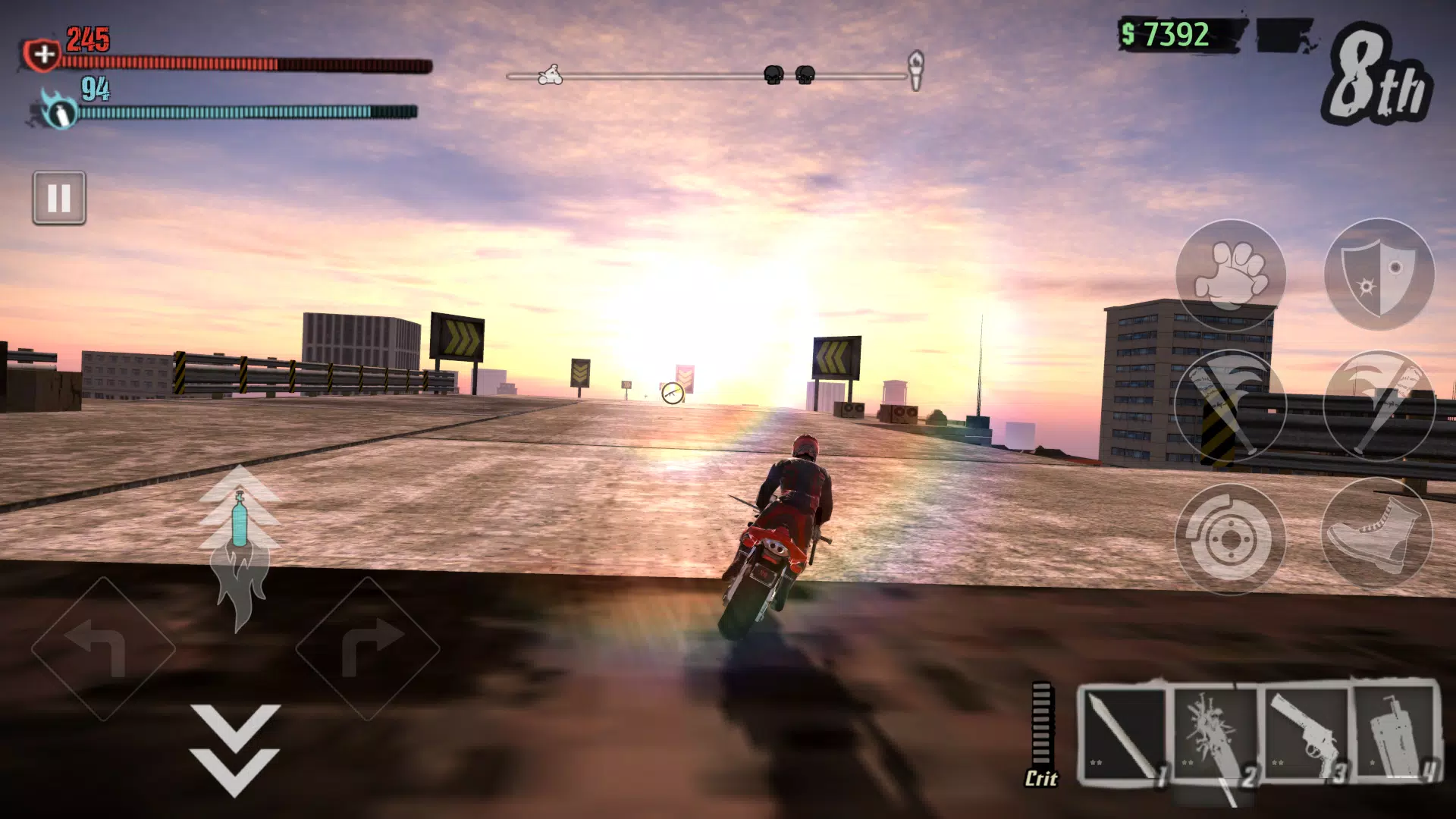 Road Redemption Mobile Capture d'écran 3