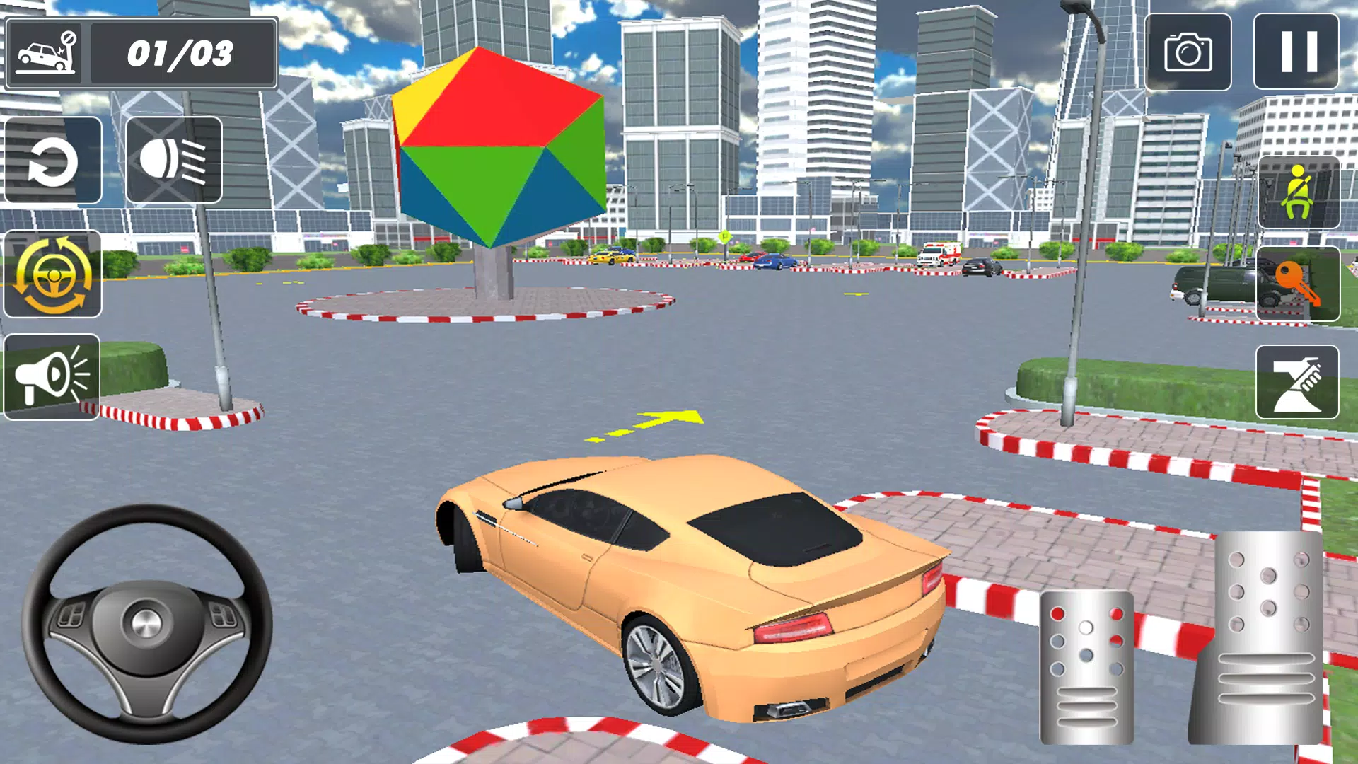 Car Parking 3D Simulation Game 스크린샷 2