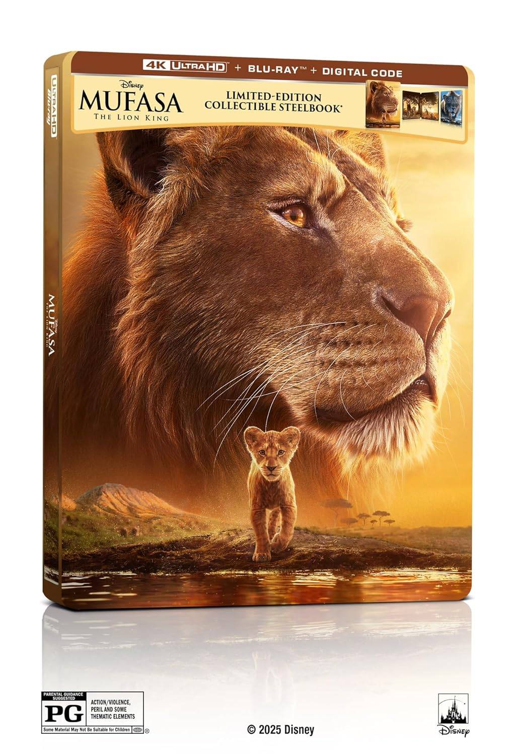 Mufasa's 4K Steelbook: Preorders Now Open