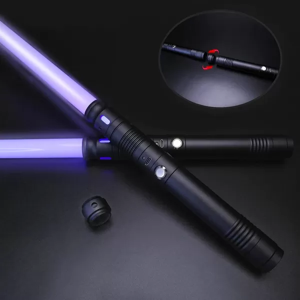 Dual-wield convertible lightsaber set