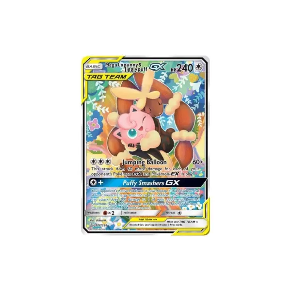 Mega Lopunny & Jigglypuff GX 226/236