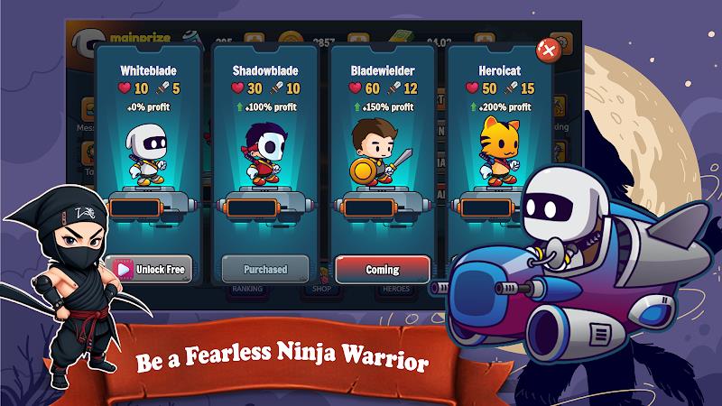 Ninja Boss Hunter - Earn Money ภาพหน้าจอ 1