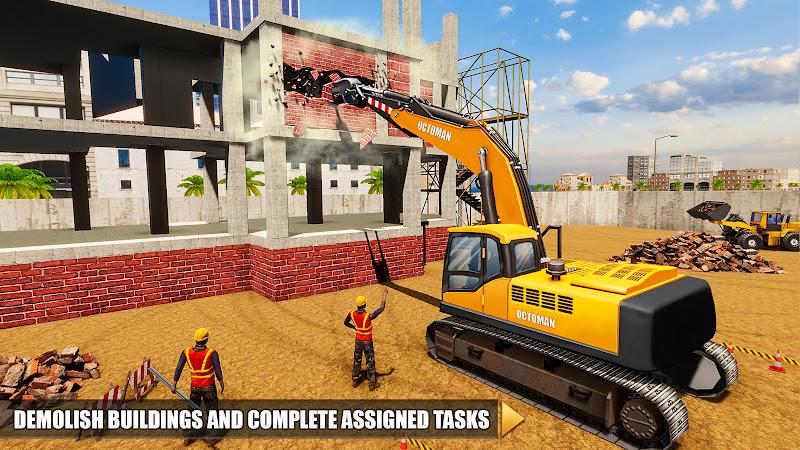 Real Construction Jcb Games 3D 스크린샷 4