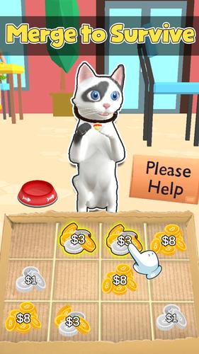 Cat Life: Merge Money Скриншот 3