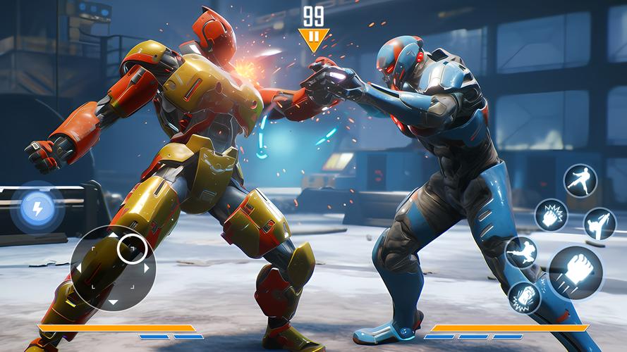 Robot Kung Fu Karate Fighter Screenshot 1