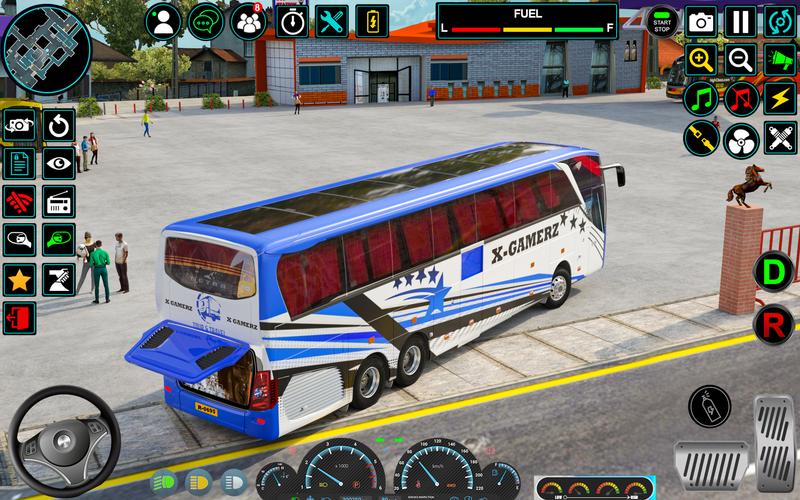 Modern Bus Transport Game 3D Captura de pantalla 3
