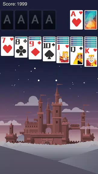 Solitaire FairyTaleCastleTheme Screenshot 1