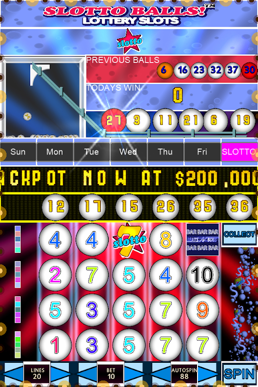 Slotto Balls™ Lottery Fruit Machine स्क्रीनशॉट 2