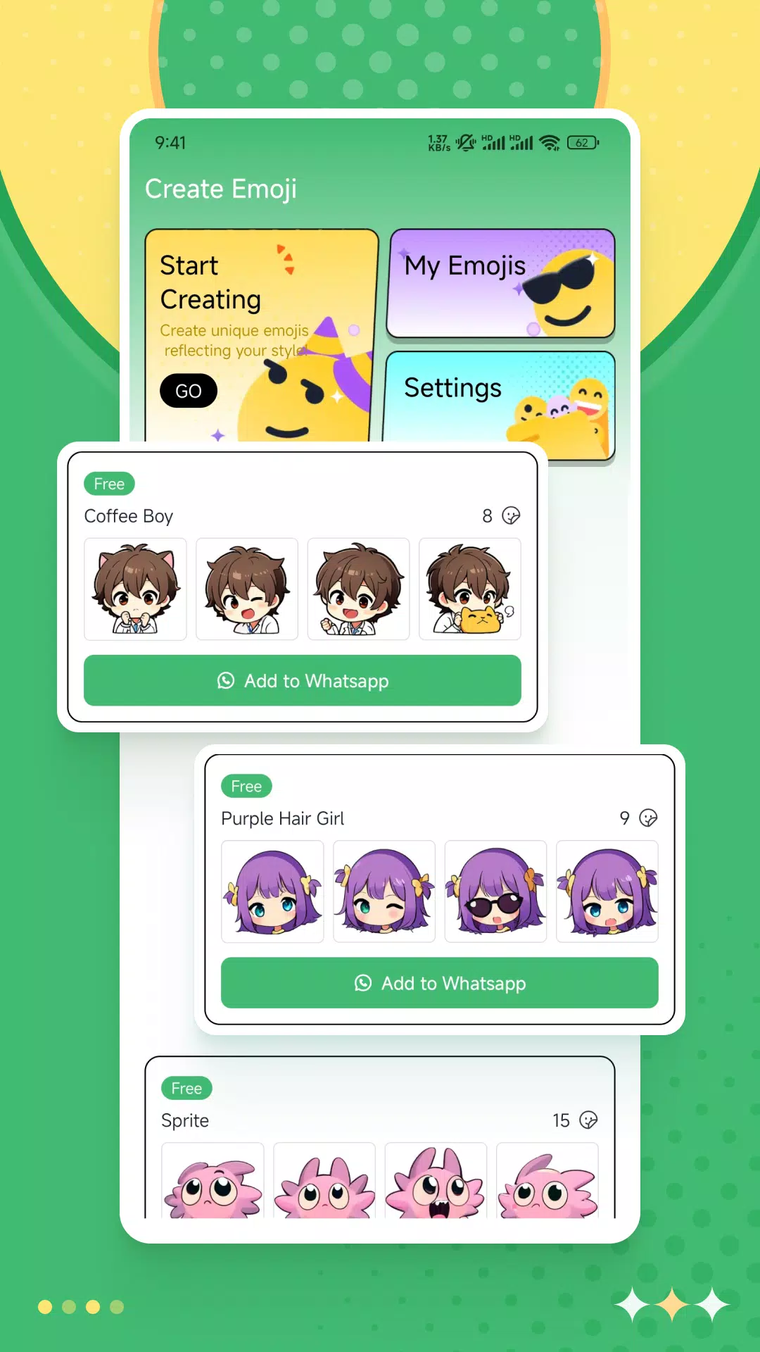 Emoji Maker.Style ဖန်သားပြင်ဓာတ်ပုံ 1