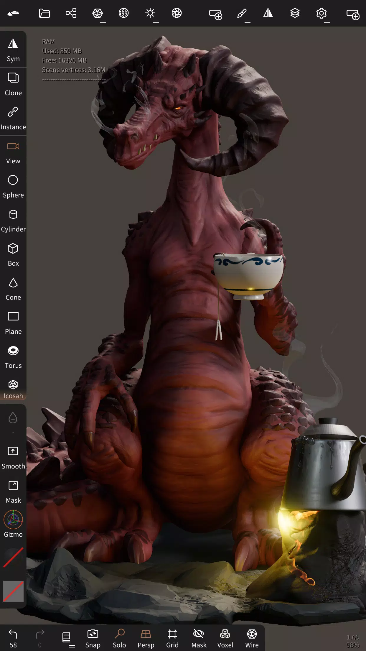 Nomad Sculpt 스크린샷 2