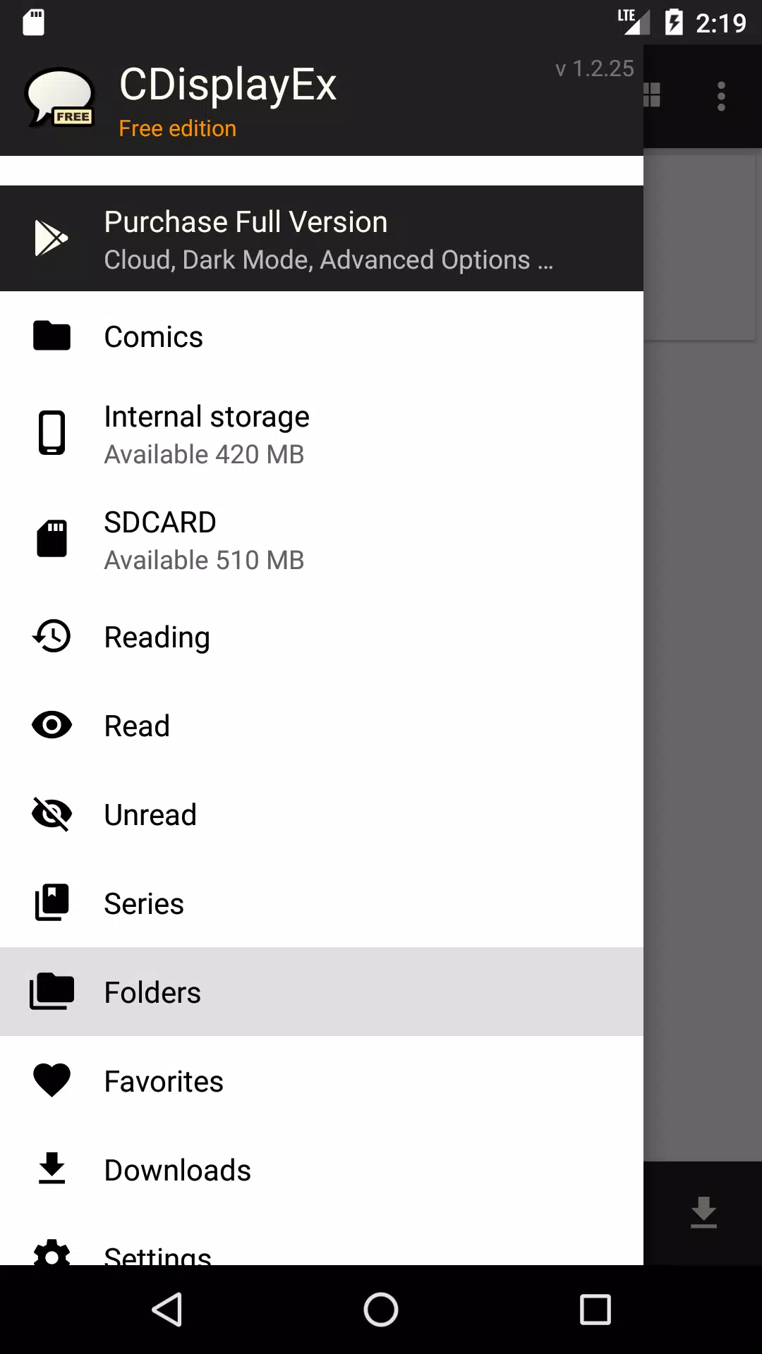CDisplayEx Comic Reader Lite應用截圖第3張