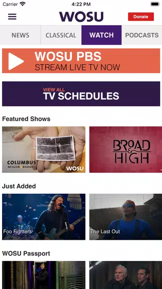 WOSU Public Media App Capture d'écran 3