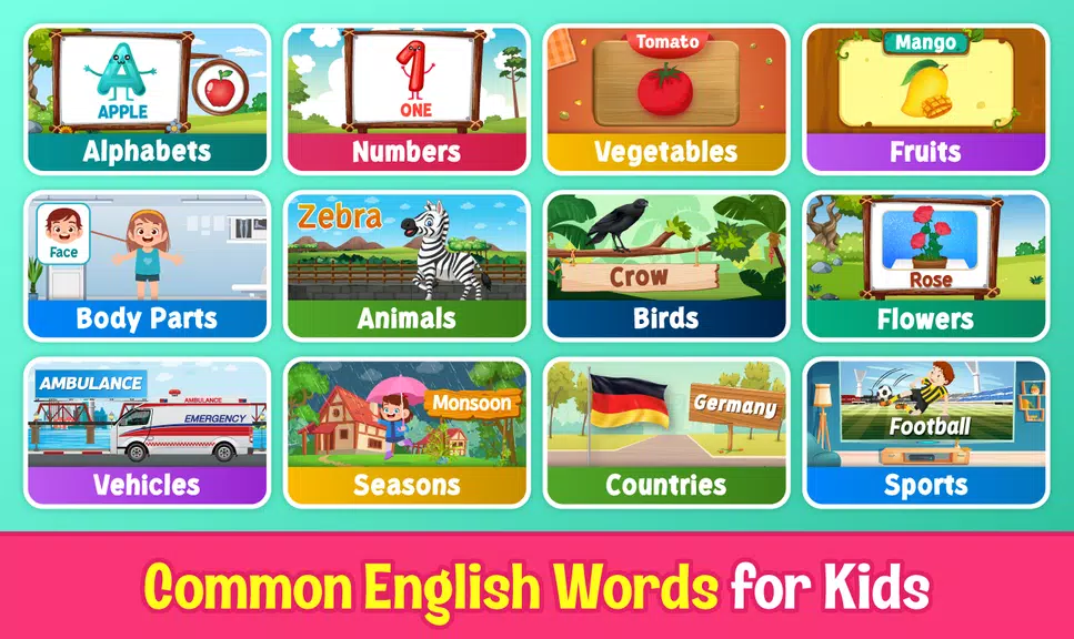 Kids English Learning Games应用截图第1张