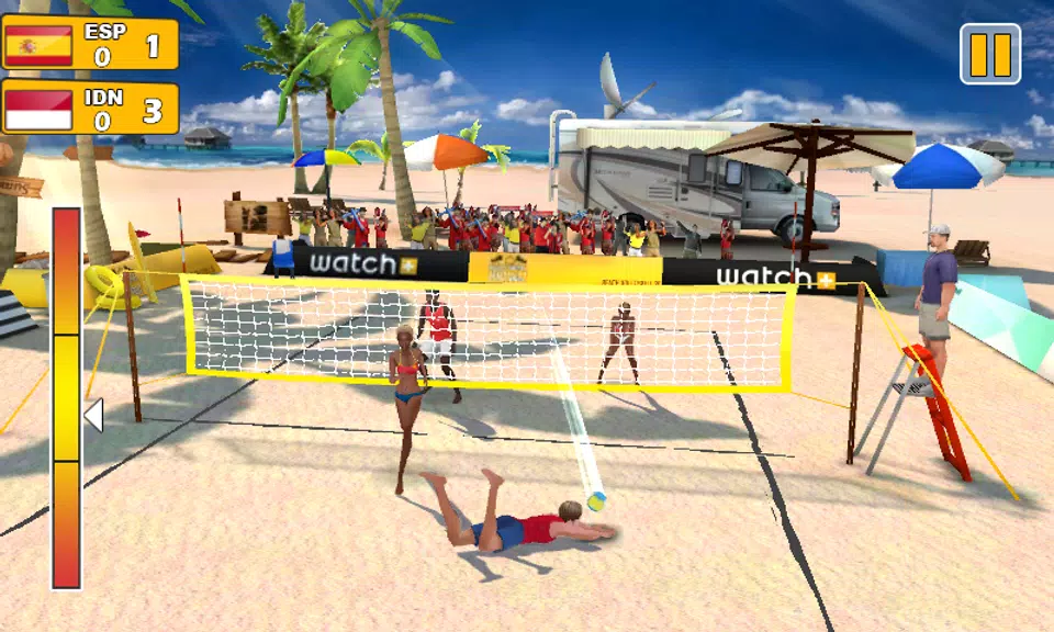 Beach Volleyball 3D ภาพหน้าจอ 4