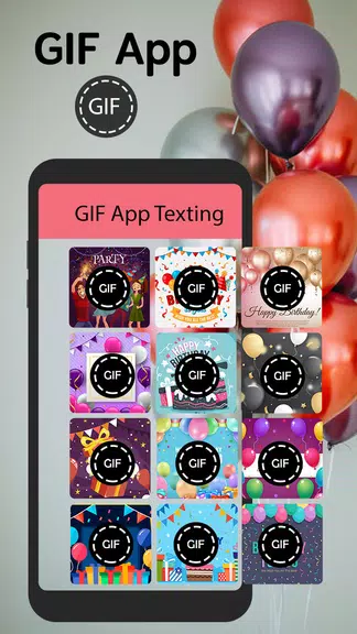 GIF App For Android Texting Capture d'écran 2