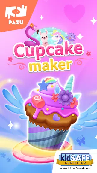 Cupcake maker cooking games ภาพหน้าจอ 1