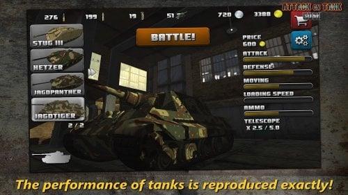 Attack on Tank : World Warfare ภาพหน้าจอ 3