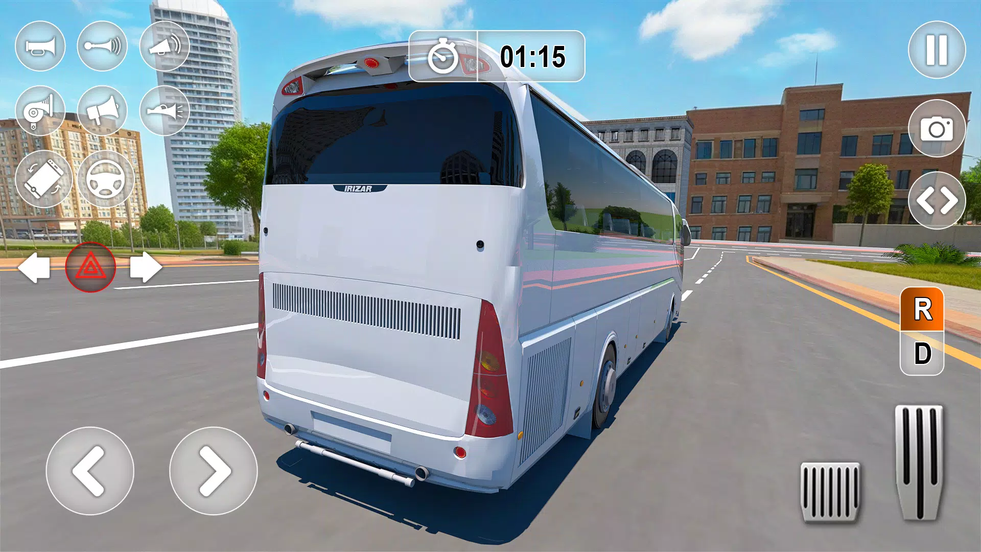 Bus Driving Games 3d Simulator Captura de tela 1