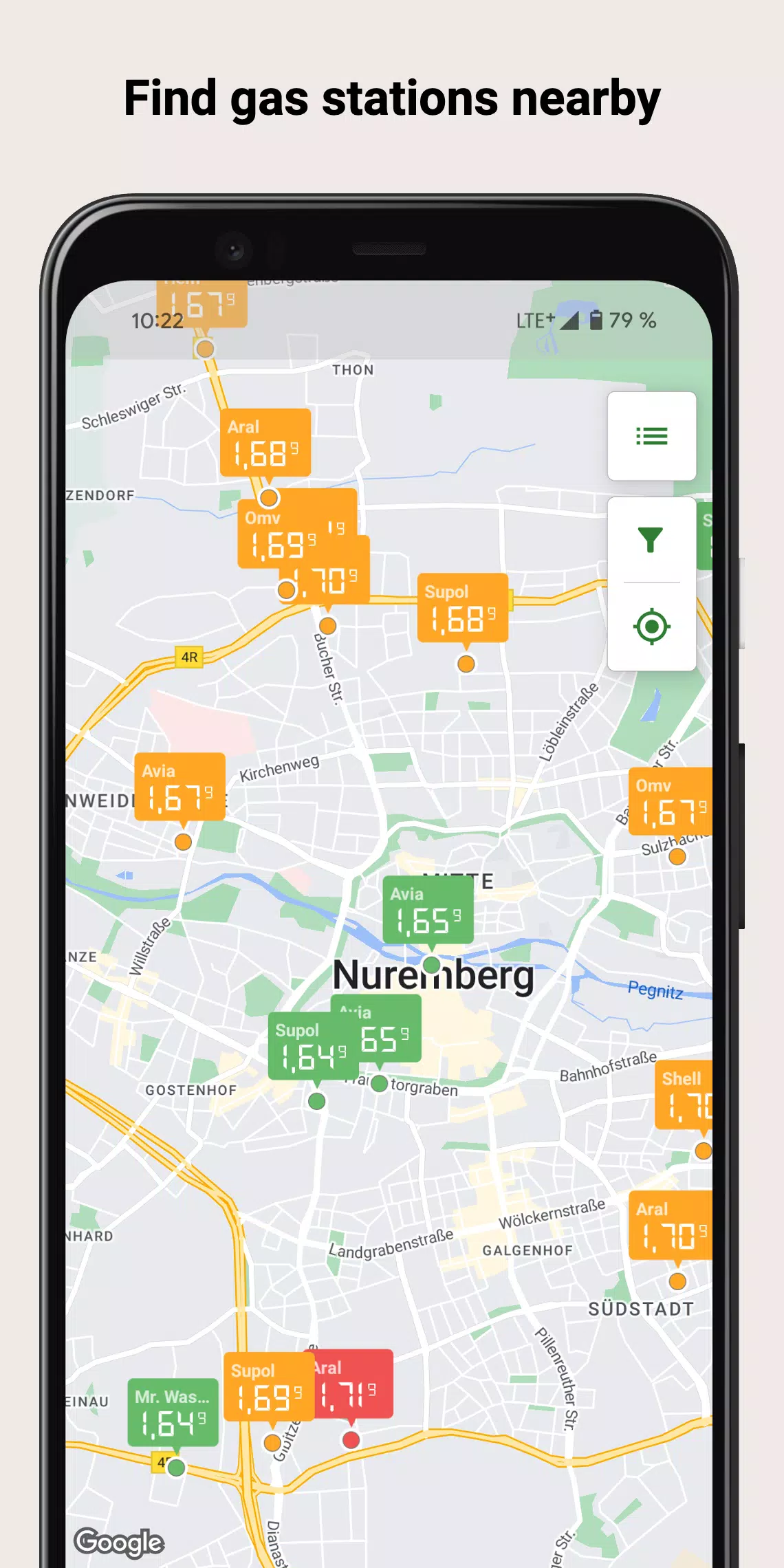 Gas Prices (Germany) スクリーンショット 2