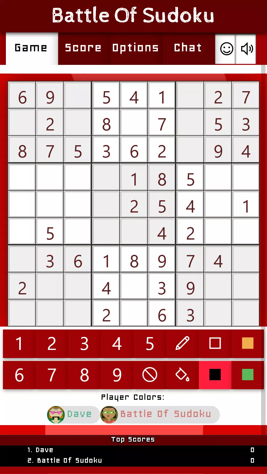 Battle Of Sudoku ภาพหน้าจอ 1