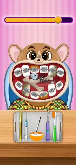 Hippo’s Doctor : Dentist Games Ekran Görüntüsü 1