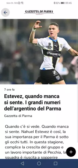 Gazzetta di Parma Ekran Görüntüsü 3