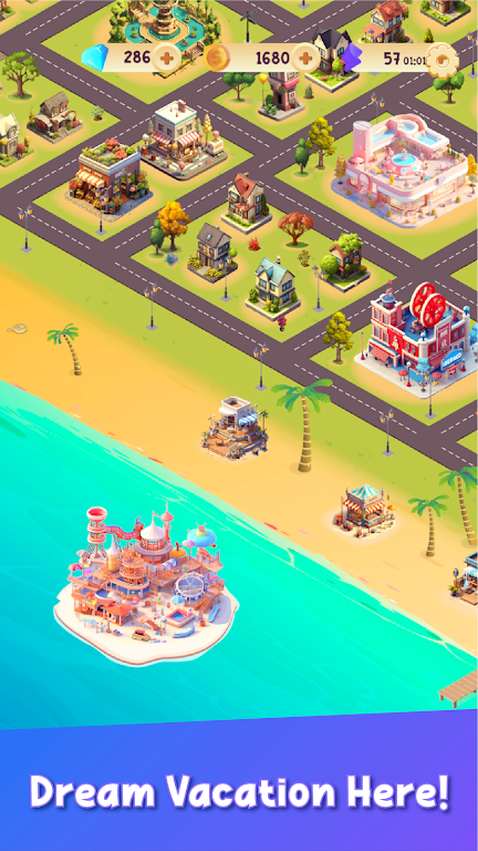 Merge Island - Dream Town Game应用截图第4张