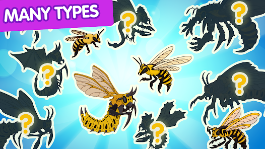 Angry Bee Evolution ဖန်သားပြင်ဓာတ်ပုံ 3