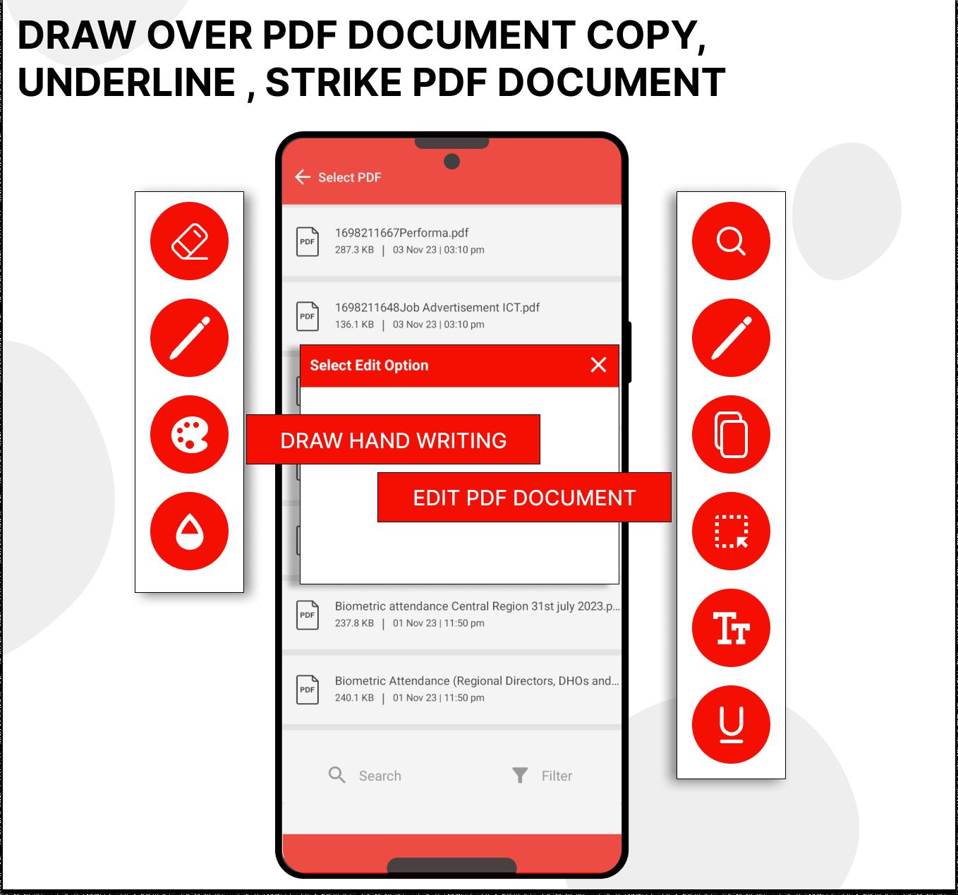 Schermata Pdf Editor - Draw on Pdf 3