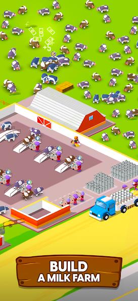 Milk Farm Tycoon Mod ภาพหน้าจอ 4