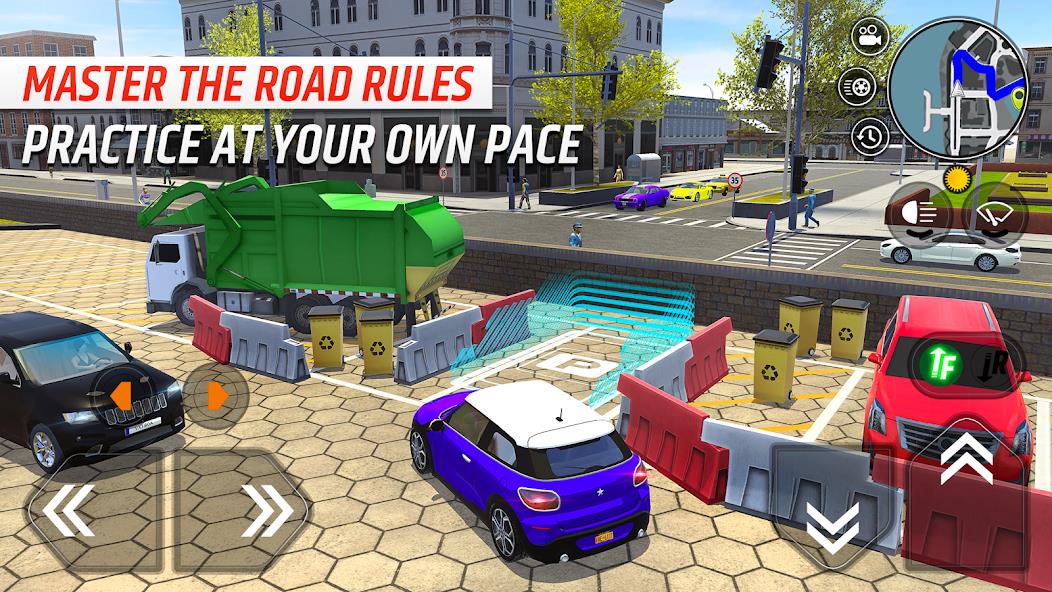 Car Driving School Simulator Mod Ảnh chụp màn hình 3