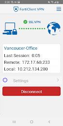 FortiClient VPN Screenshot 3