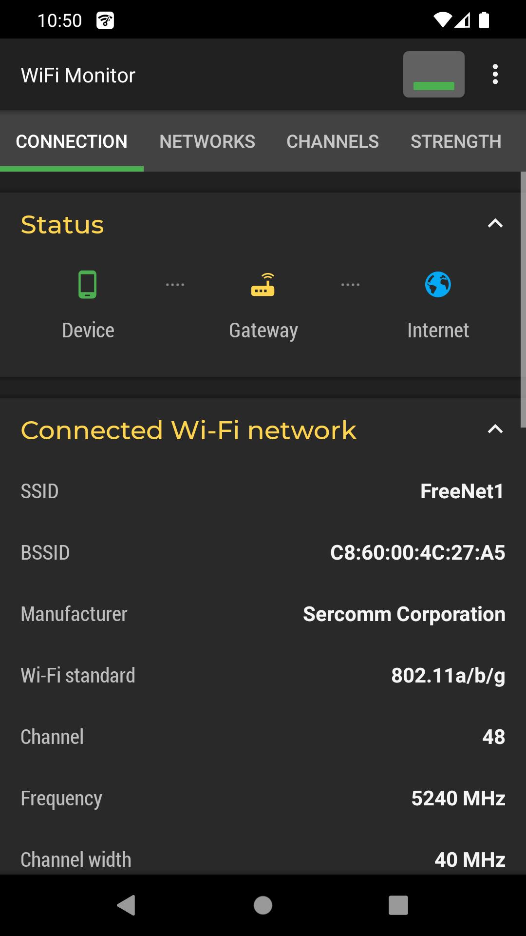 WiFi Monitor: network analyzer Ảnh chụp màn hình 1