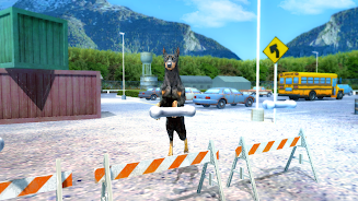 Doberman Dog Simulator Captura de tela 4