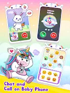 Baby Unicorn Phone For Kids 스크린샷 2