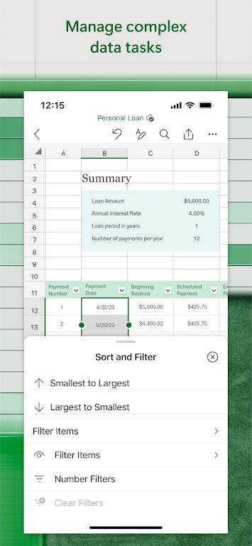Microsoft Excel: Hojas de cálculo