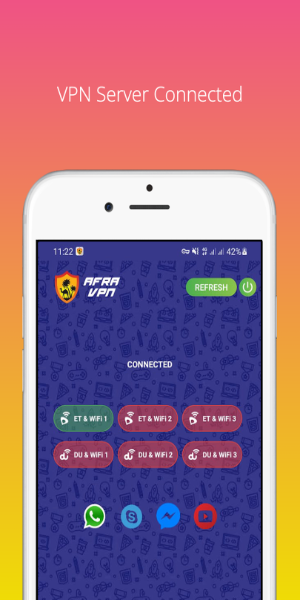 Afra VPN - Fast and Safe Captura de tela 2