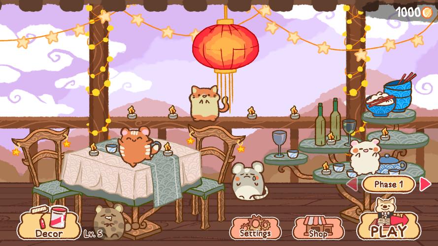 Cute Kawaii Restaurant Captura de pantalla 4