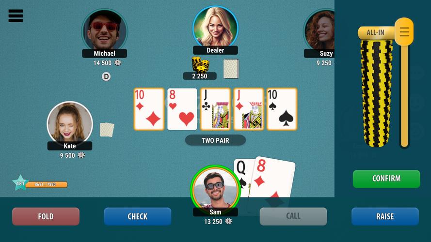 Kindza Poker スクリーンショット 3